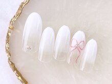 ネイルサロンフォーユー(for u)/リボンネイル¥5980