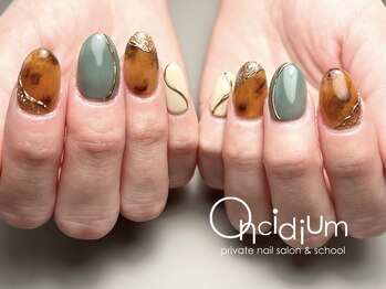 オンシジューム(Oncidium)/お客様リクエストネイル♪