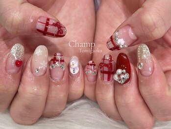 チェックネイル