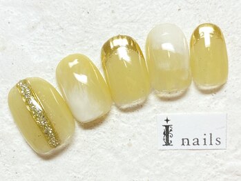 アイネイルズ 新宿店(I nails)/イエローミラー