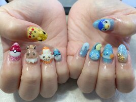 キャラクターネイル