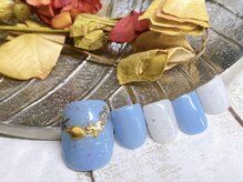 ラウンドアバウト(roundabout)/夏のネックレスネイル☆