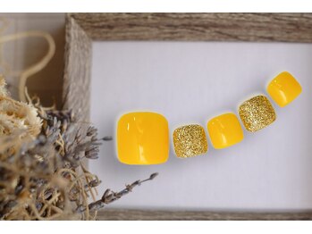 ファストネイル ららぽーと横浜店/花 クリアネイル 【11889】