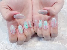 ラルネイル 大宮(Lull. nail)/＃オーロラ＃フィルム