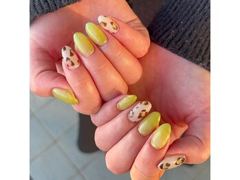 フレイムス アイラッシュ アンド ネイル(FRAMES)/大人レオパード