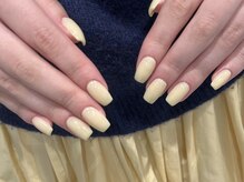 ノラネイル ウメダ(NORA nail UMEDA)/パステルイエロー