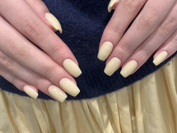 ノラネイル ウメダ(NORA nail UMEDA)/パステルイエロー