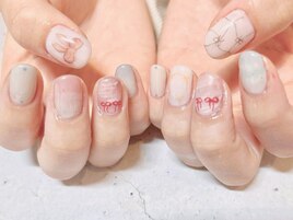 落書きネイル☆