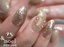 ノエル(Noel)/ホワイトパールビジューネイル