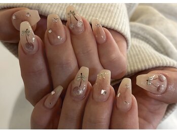 エマネイル プラスキハクヤ 肥後橋店(EmaNail+KIHAKUYA)/さくらんぼネイル♪♪