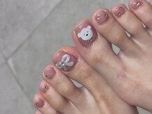 クルネ(QULNE)/リボンネイル/フットネイル