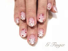 ジー フィンガー 千葉店(G)/華やかwinterネイル