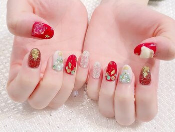 ラルネイル 大宮(Lull. nail)/#クリスマスネイル