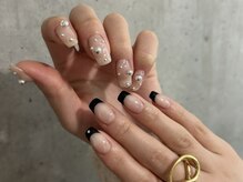 アイネイルズ 心斎橋店(I-nails)/アシメネイル　フレンチ