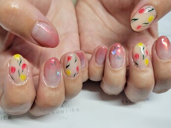 ネイルフロンティア 吉祥寺(NAIL FRONTIER)/春色チューリップ11980円