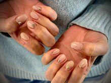 ヌル ネイル 堀江(NURU NAIL HORIE)/シンプルアート×マグネット☆