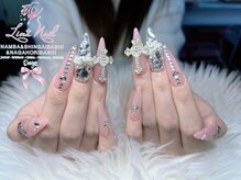 LinaNail&Eyelash 長堀橋店/持ち込み/つけ放題/長さだし