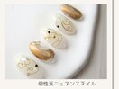 個性派ニュアンスネイル
