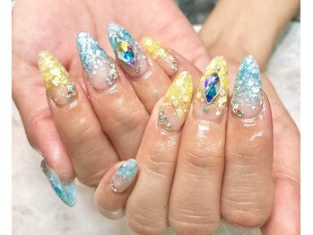 シェアサロン ディテール 千葉店(Detail)/スカルプラメグラセット+アート