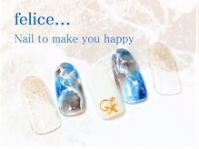 ネイルサロン フェリーチェ 東川口店(Felice)/【定額ネイル】￥7750