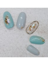 ブランクチュール(Nailsalon Blanc Couture)/爽やかに