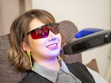 レアレアホワイトニング(Lealea whitening)の雰囲気（効果が高いからスピード施術で歯を白く◎予定の合間に通える！）
