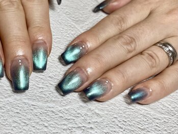 ジェムネイル(Jem Nail)/マグネットグラデーション