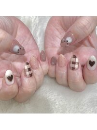 パラジェル　持ち込みネイル