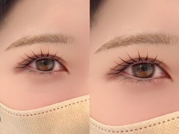 アリィ(Ali'i)の写真/「マスカラパーマ」で目力UP☆自まつ毛が少ない方やお仕事で目元を派手にしたくない方にもおすすめです！