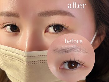 エムスリー つくば店(M3)/美眉WAX×フラットラッシュ100本