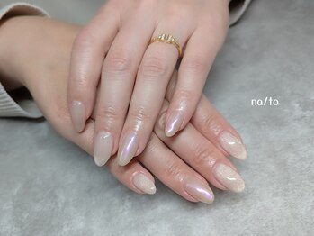 リカルメナートゥ 薬院(re:calmer na/to)/春先ネイル