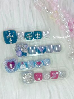ファラウェイネイル(Faraway nail)/定額デザイン☆カラー変更◎