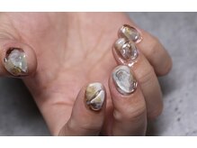 タイガーリリー(tiger lily)の雰囲気（インク、マグネット、ぷっくりなどニュアンスもおすすめ）