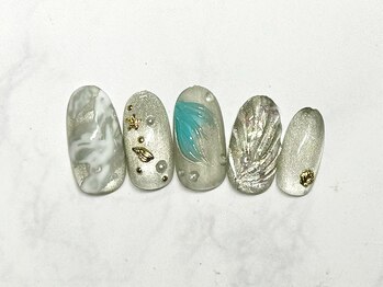 選べるデザイン定額ネイル¥7980