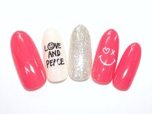 ワンネイル(ONE NAIL)/＃ポップ＃スマイル