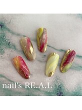 ネイルズリアル 倉敷(nail's RE.A.L)/春ネイル