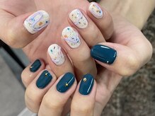 イビズ 新宿店(eviz)/テラゾーネイル