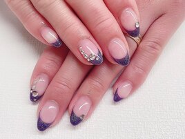 (中原)ラメフレンチ