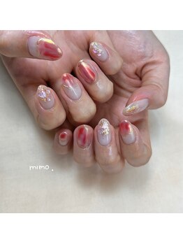 リジョイスヘア エン(REJOICE hair EN)/赤×ニュアンス