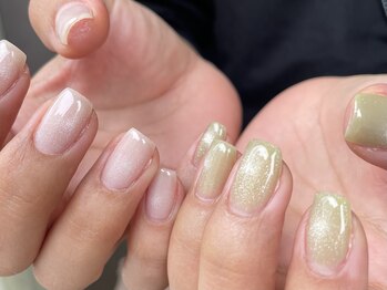 アメリアンドカシェット(Amelie&Cachette)/マグネットネイル:maika