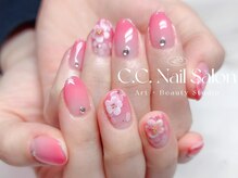 シーシーネイルサロン 池袋(C.C.Nail salon)/桜ネイル