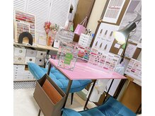 レヴィエリス 市原八幡宿店(Re’VIELISS)の雰囲気（【Nail】miho.ブース★）