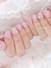 ファラウェイネイル(Faraway nail)/ピンクネイル☆