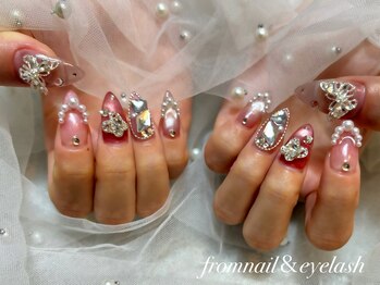 フロムネイルアンドアイラッシュ 神戸三宮(from nail&eyelash)/パラジェル取扱/フィルイン施術