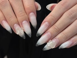 クリアチークネイル