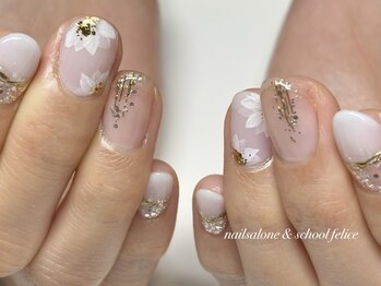 フェリーチェ(nail salon&school felice)/パラジェル/ブライダル/アート