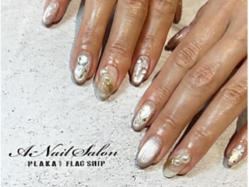 エーネイルサロン プラーカ本店(A-Nail Salon)/　ローズマグネット