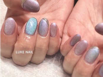 ルークネイル 恵比寿店(LUKE NAIL)/マグネット グラデーション