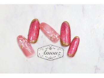 アモウズ(Amouz)/定額【テーマ:桜ネイル】2