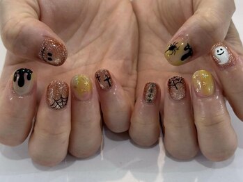ネイルメゾン 梅田(NAIL MAISON)/ハロウィンデザイン